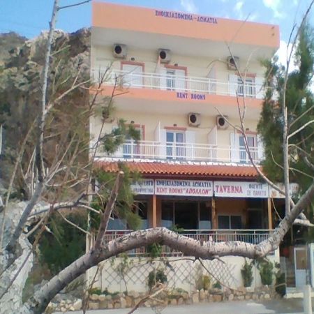 Apollon Aparthotel Tsoútsouros Exterior foto